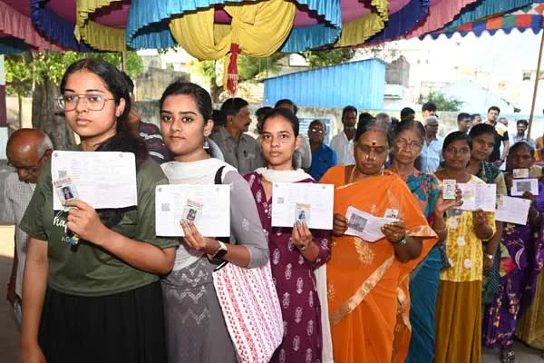 Youth showing interest in voting in Tiruvannamalai