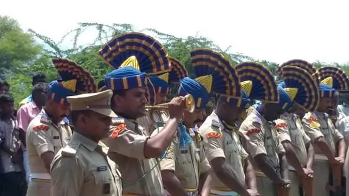 Final homage to CRPF player with 21 bombs!