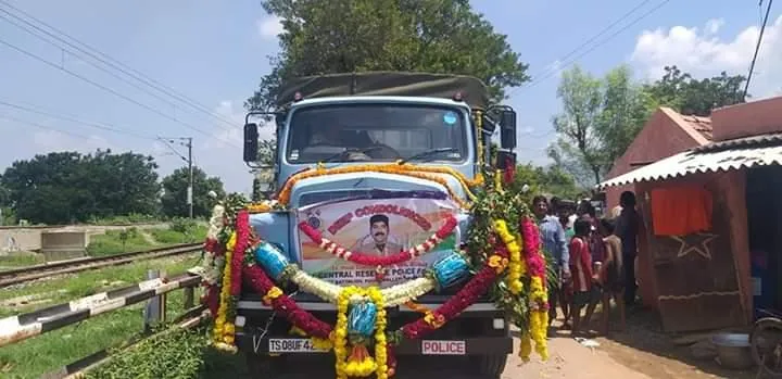 Final homage to CRPF player with 21 bombs!