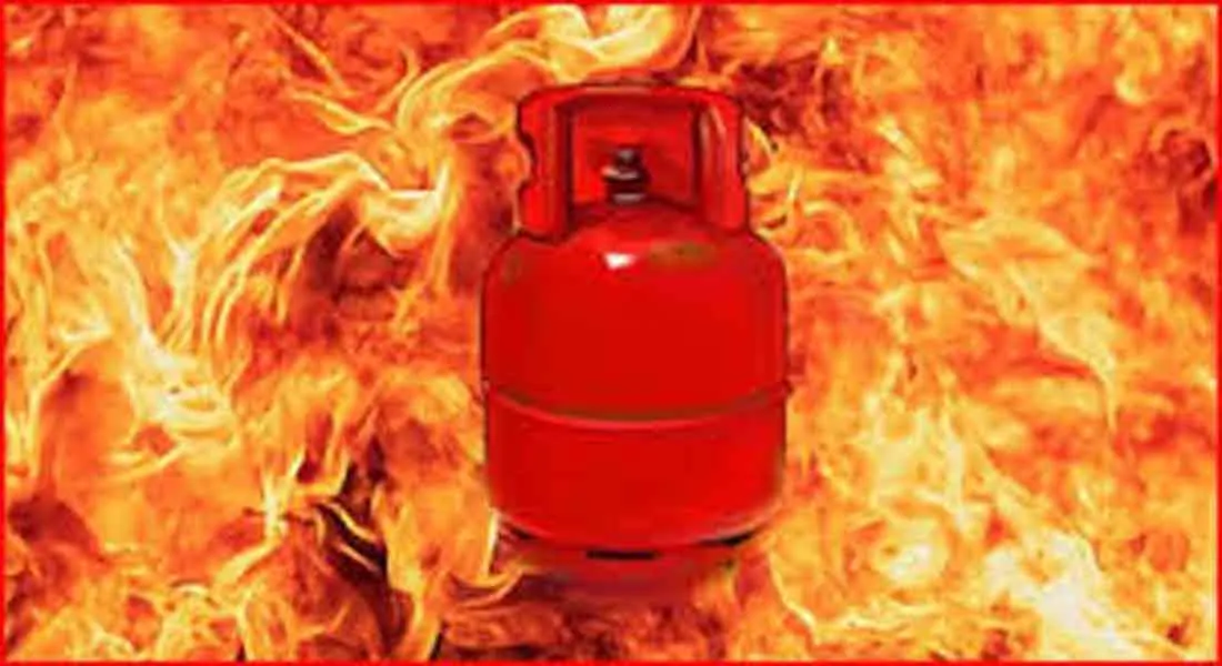 cylinder explosion in Trichy