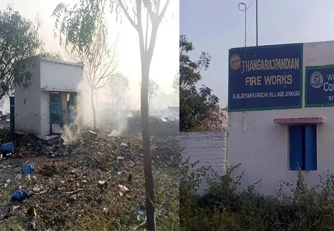 CRACKERS PLANT INCIDENT IN SIVAKASI EMPLOYEES POLICE 