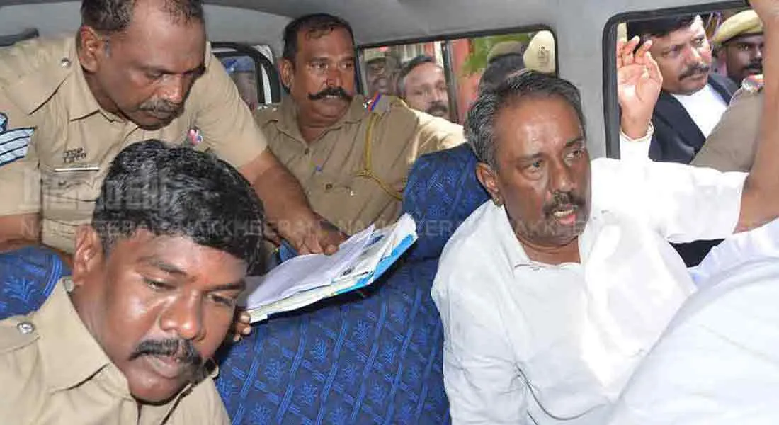  The mystery of  nellai Kannan being transferred to Salem Jail