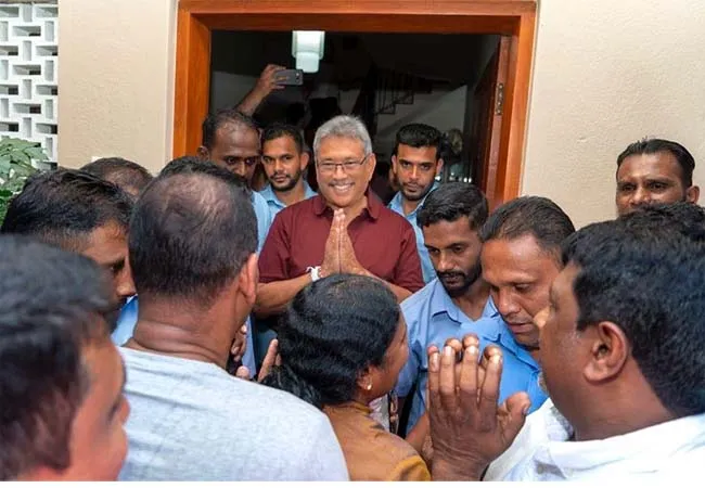 SRILANKA PRESIDENTIAL ELECTION WIN FOR GOTAPAYA RAJAPAKSE 