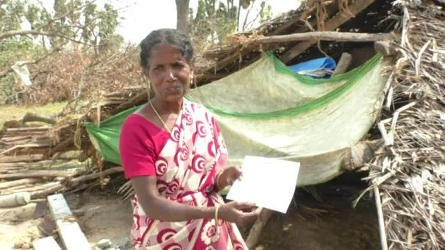  The banks lock their  our accounts; Farmers suffer
