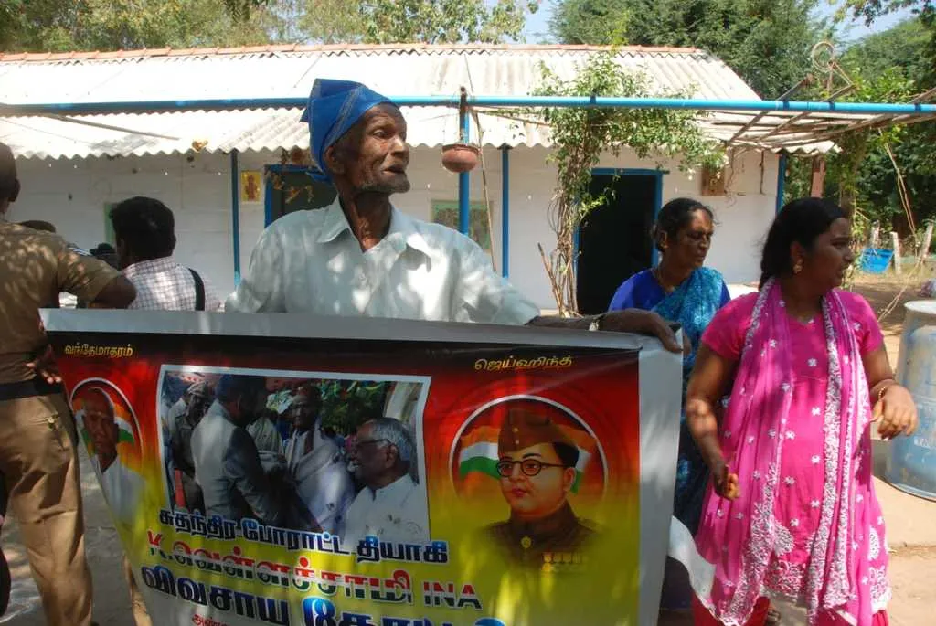 freedom fighter home; destroed in thiruchy