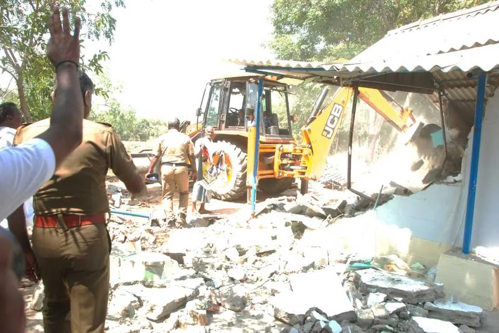  freedom fighter home; destroed in thiruchy