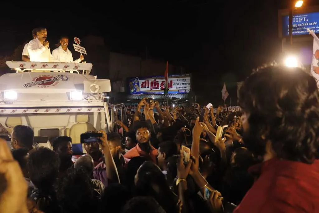 kamal election campaign  in thiruparangkundram  