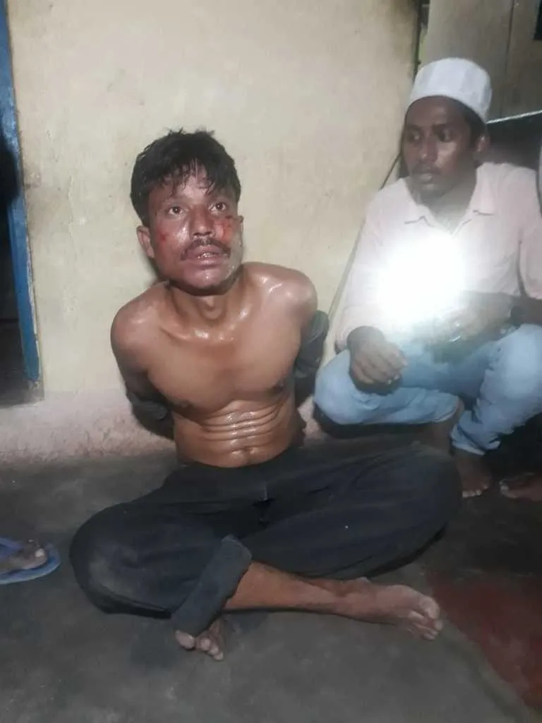   North young man who stole into the house... people attacks