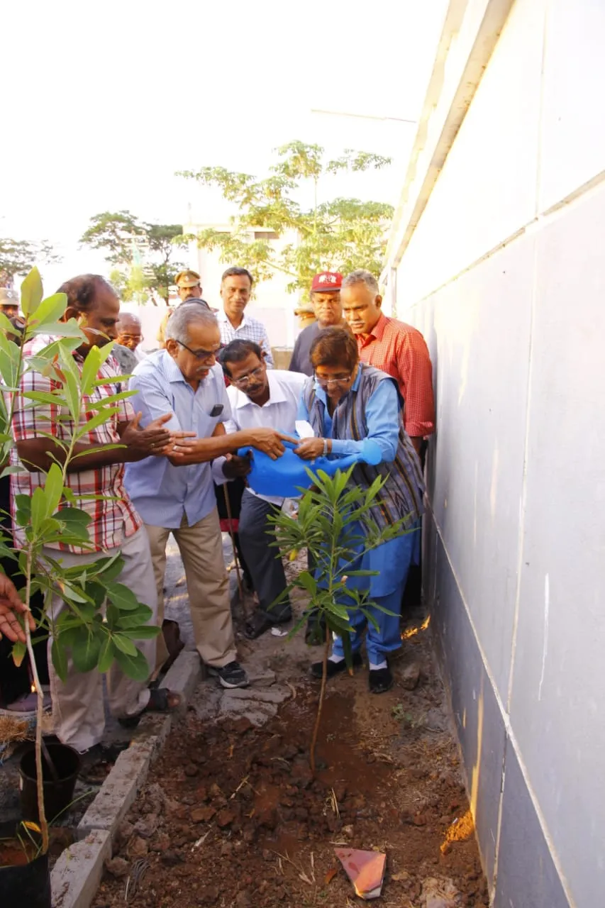  I dedicate my 70th birthday to 'Green Puducherry'- kiran pedi 
