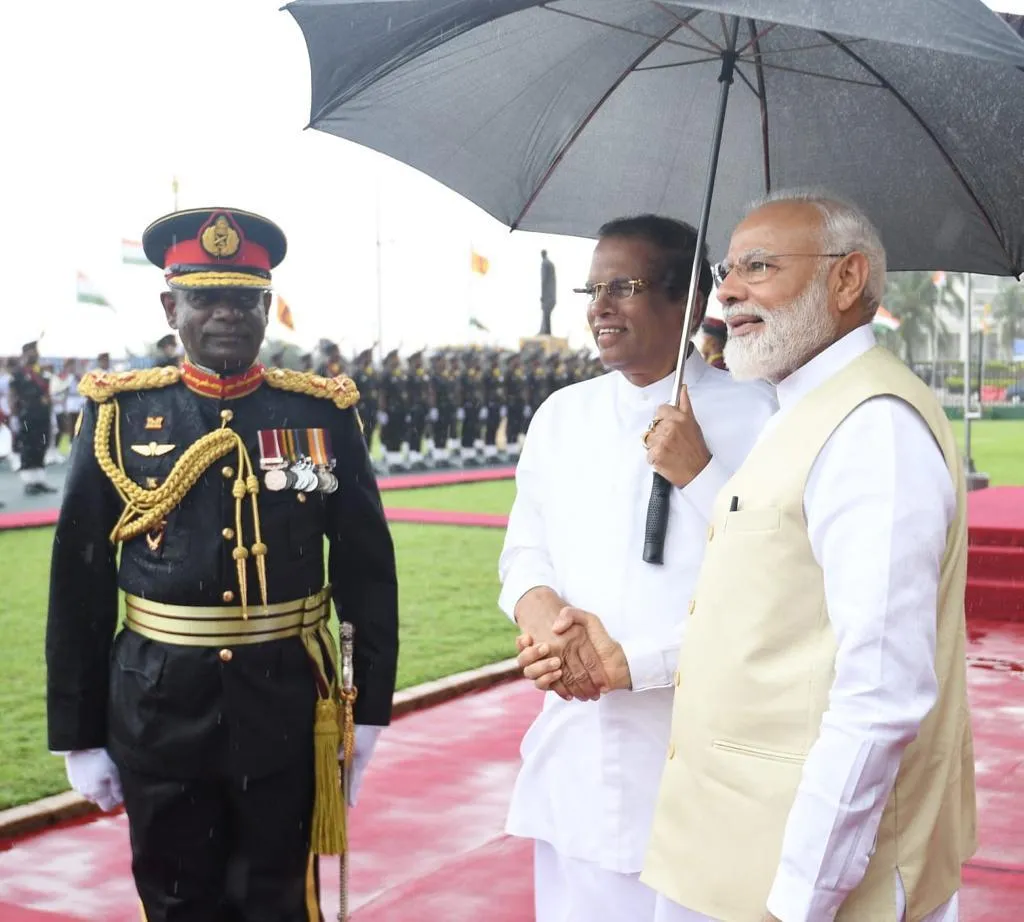 modi srilanga visit ...