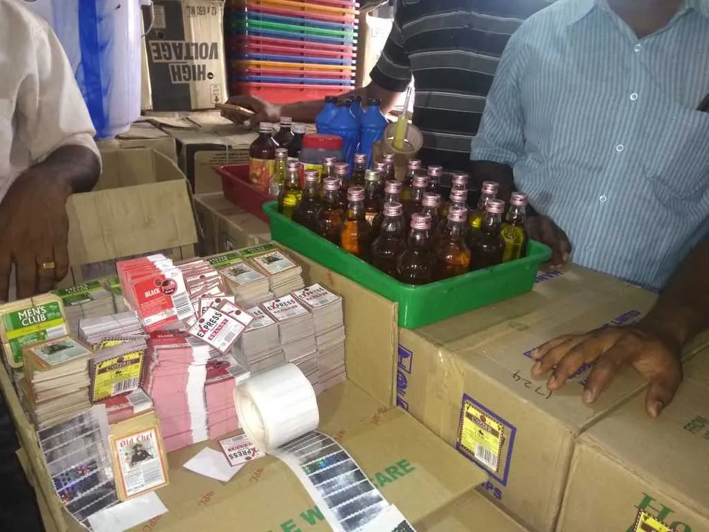  Fake liquor factory discovery in Chidambaram: one arrested