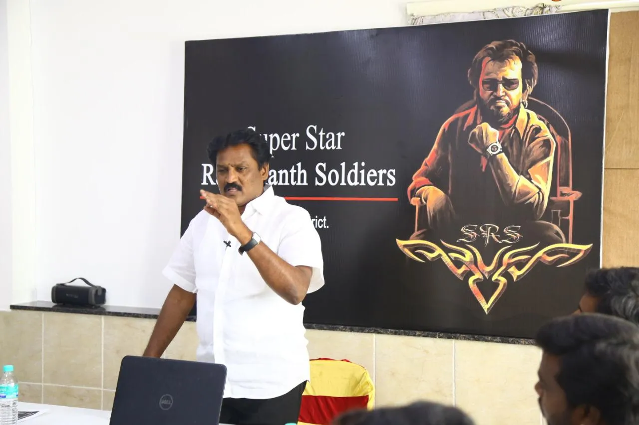 Rajini's web team in anger!