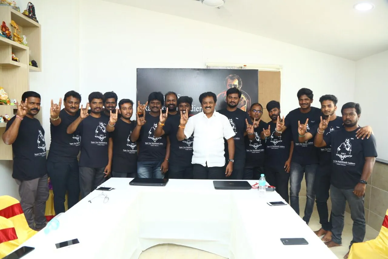 Rajini's web team in anger!
