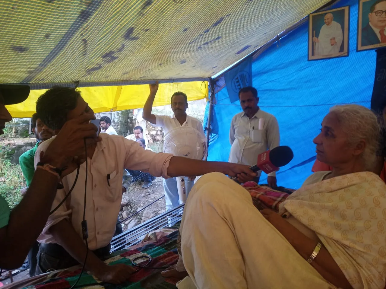  Medha Patkar completed fasting ...