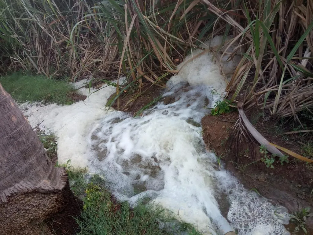 Industrial waste water issue