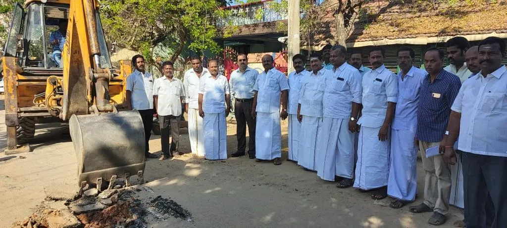  MLA has begun road construction work at 17 crores