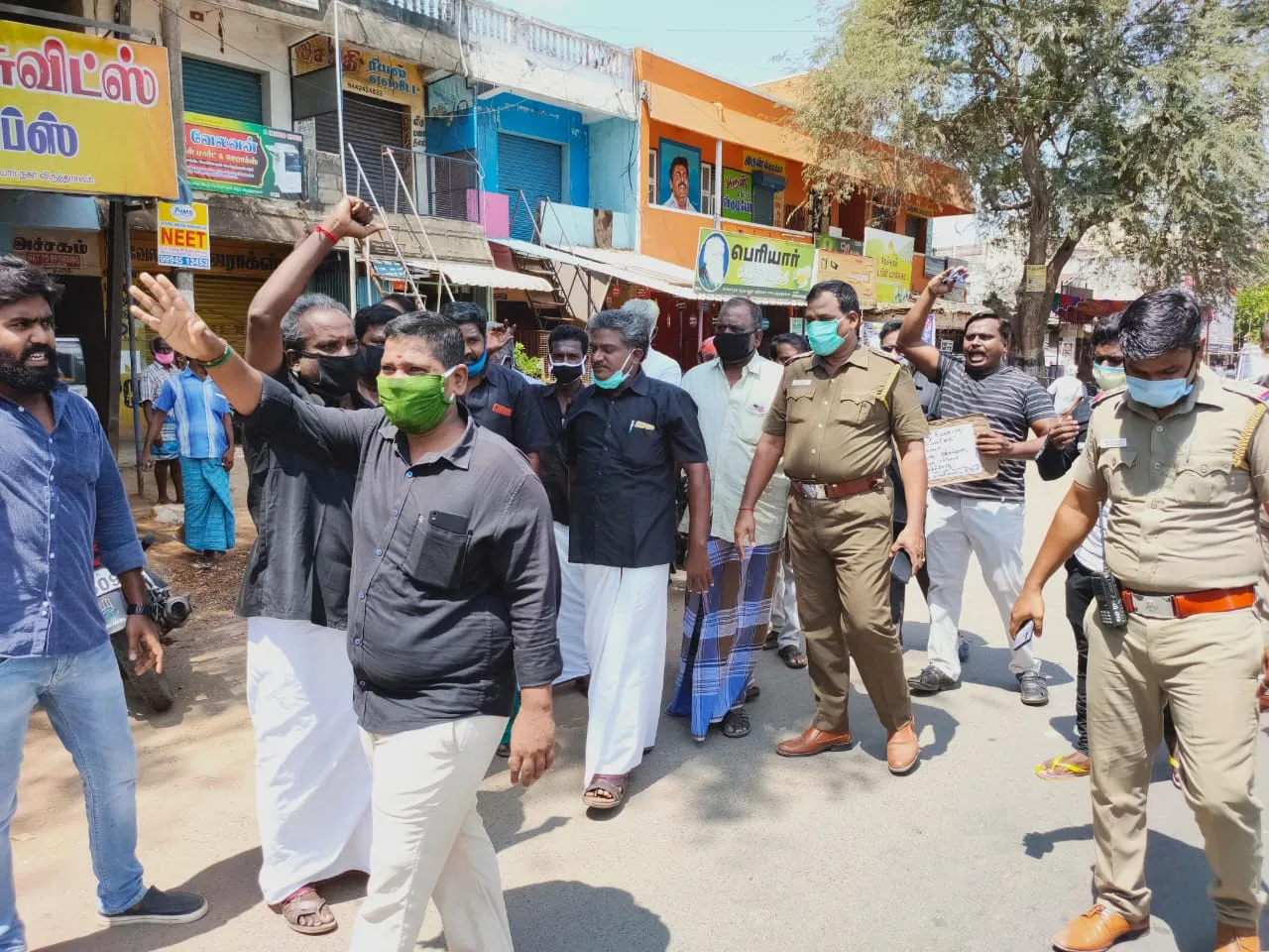 DMK STRUGGLE IN VIRUTHACHALAM