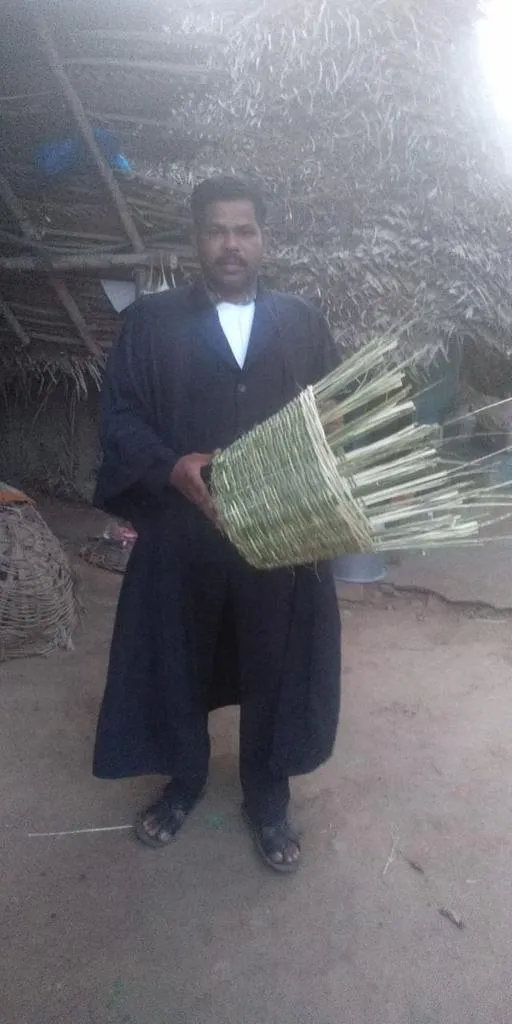 Advocate making basket  .... Unable to sell baskets