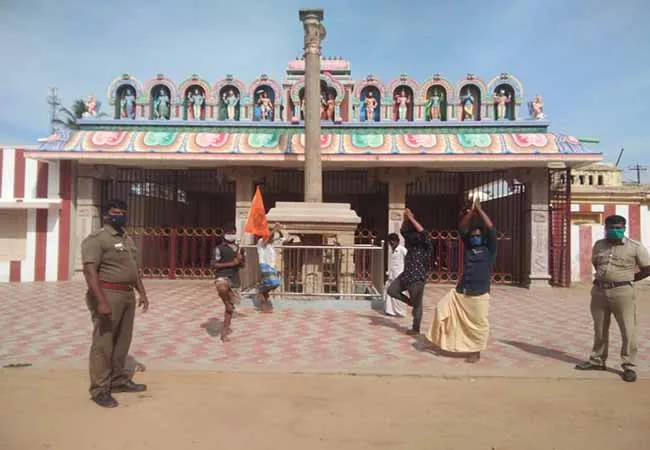 CORONAVIRUS LOCKDOWN TAMILNADU TEMPLES GOVERNMENT 