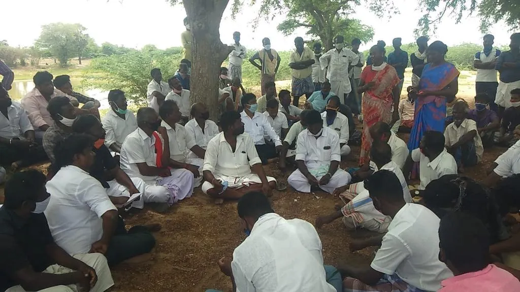 villagers demand justice and relief