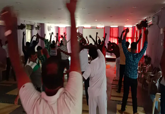 cuddalore district police yoge training 