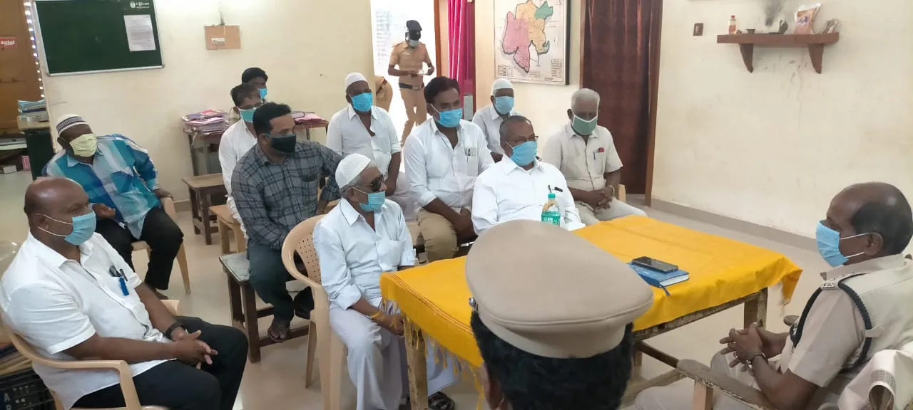 Cuddalore Police requested Muslims to celebrate bakrith at homes 