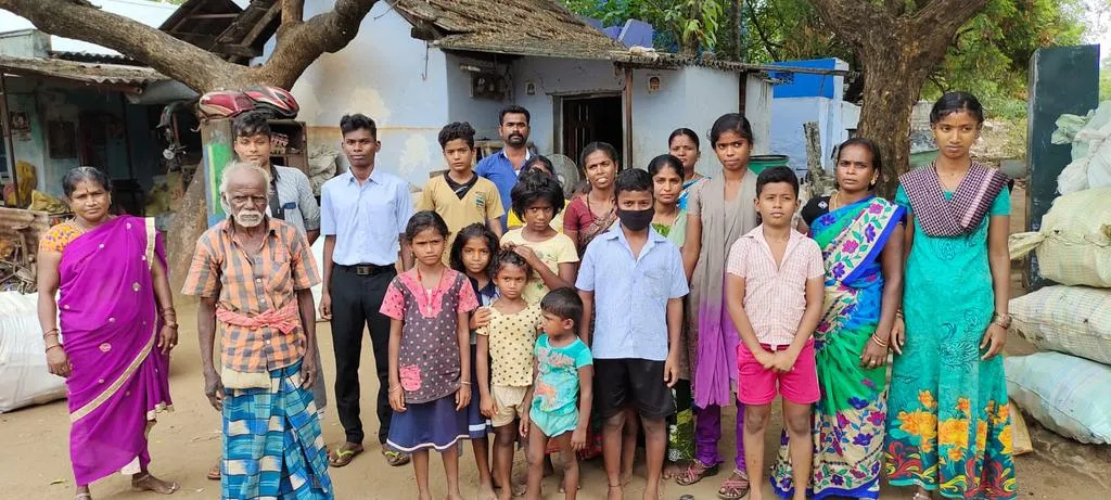 Kanimozhi help for tribal female student