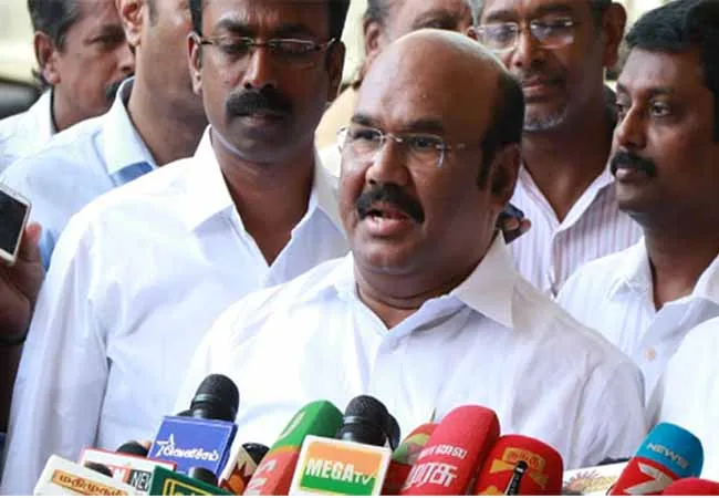 CHENNAI MINISTER JAYAKUMAR PRESS MEET 