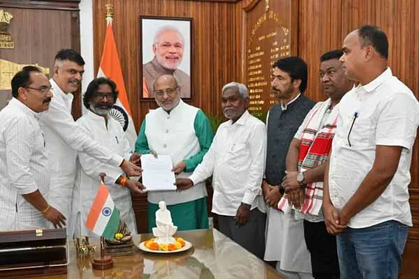 Hemant Soran sworn in as Chief Minister of Jharkhand