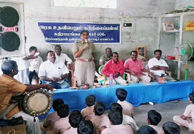KATHIRAMANGALAM VILLAGE SCHOOLS FORMER PRESIDENT ABDUL KALAM BIRTHDAY CELEBRATION