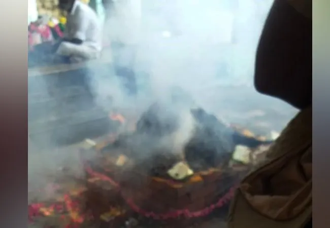 Yagya performed by Vaikuntarajan at Kalabhairava temple!