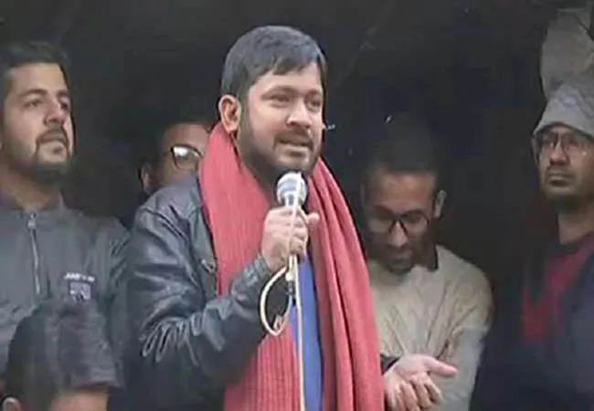 DELHI Jawaharlal Nehru University Kanhaiya Kumar