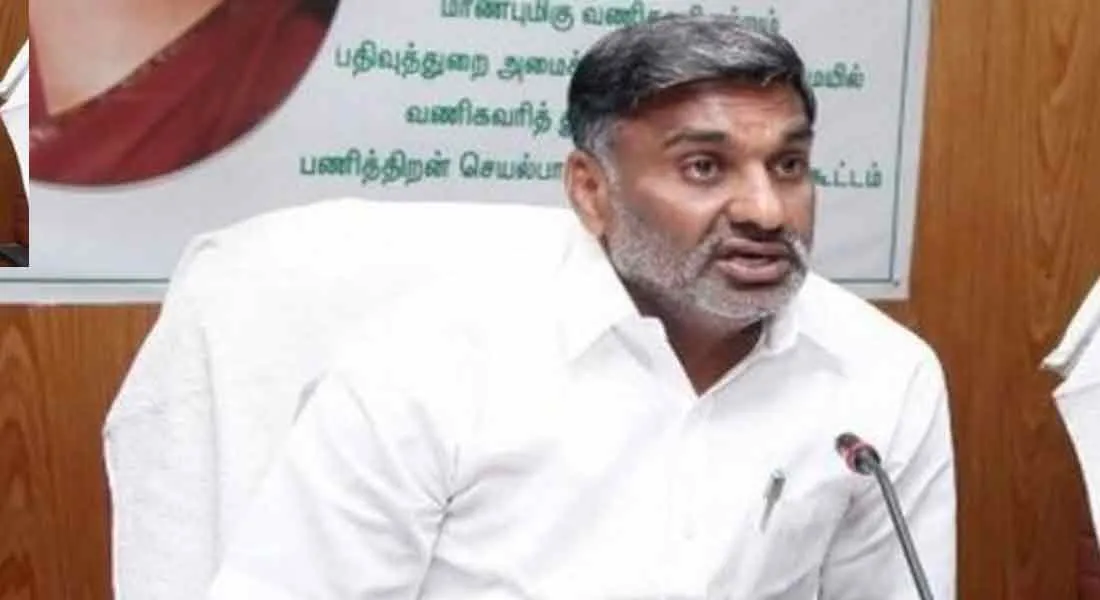 Case against Minister KC Veeramani dismissed