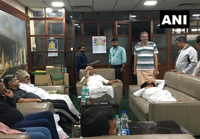 KARNATAKA GOVERNMENT FLOOR TEST FOR TODAY AT 01.30 PM GOVERNOR STRICTLY ORDER ISSUE 