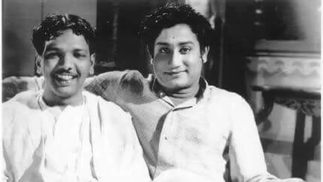 sivaji with kalaingnar