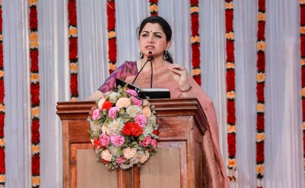  There is no protection for women in Tamil Nadu; Khushbu speech