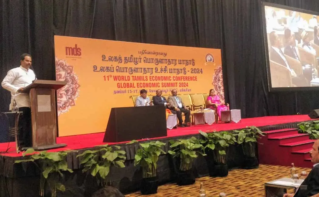 World Tamil Economic Conference; Mallai Satya speech!