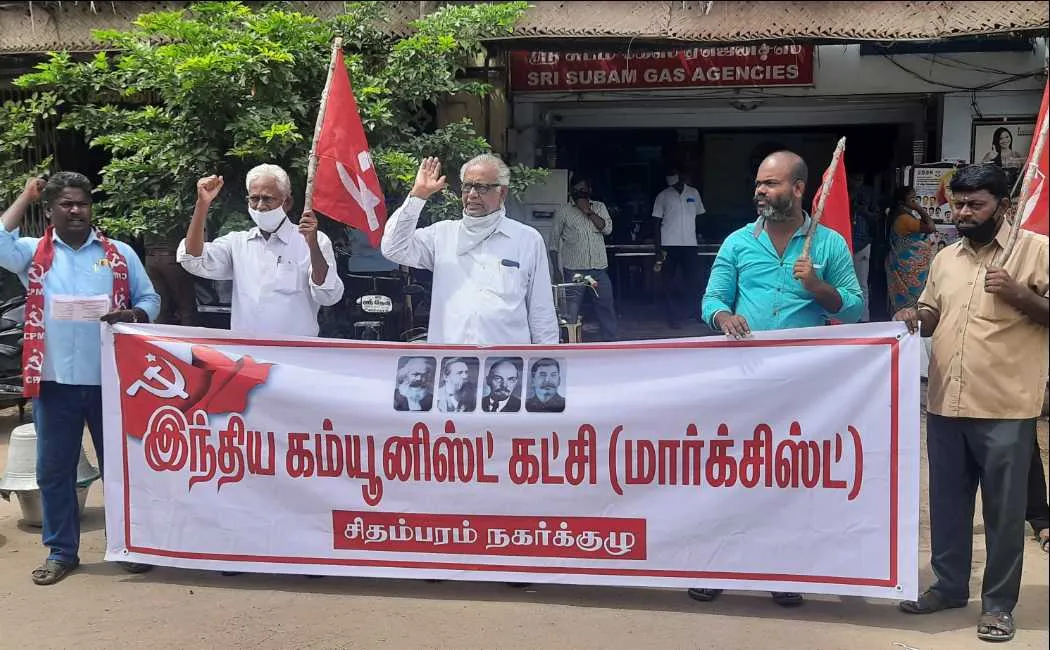 CPI(M) proest