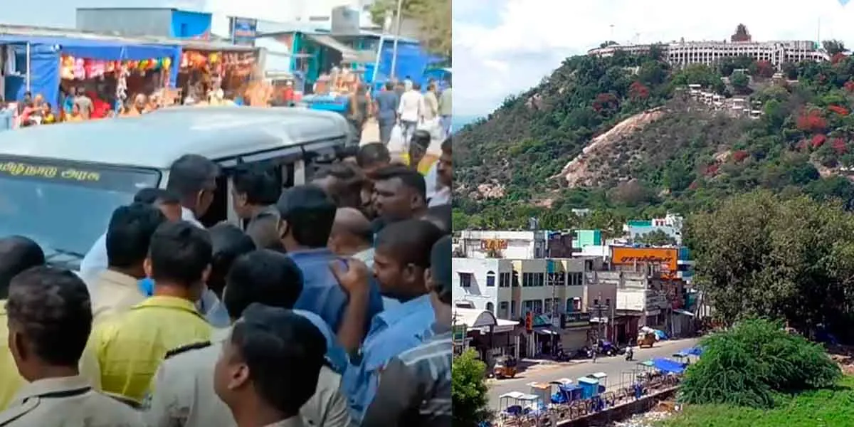 Palani Murugan temple assistant commissioner jailed by roadside vendors