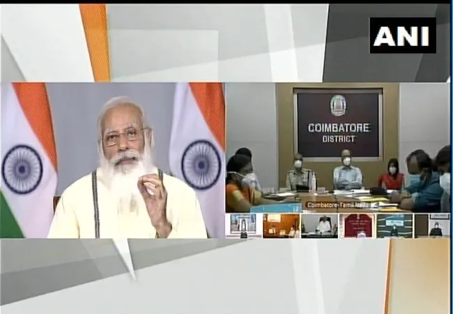 CORONAVIRUS PREVENTION PM NARENDRA MODI STATES DISTRICT OFFICERS 