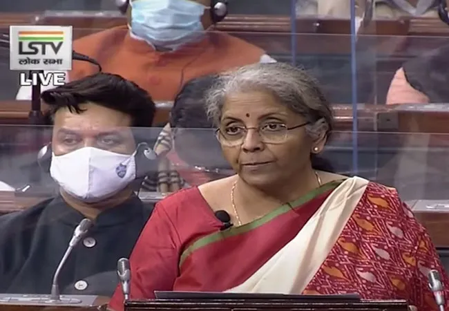 UNION BUDGET MINISTER NIRMALA SITHARAMAN SPEECH METRO TRAINS, POWER SECTOR, BANKS, LIC