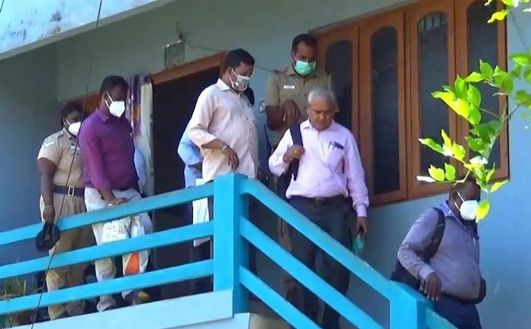  NIA officers involved in the raid