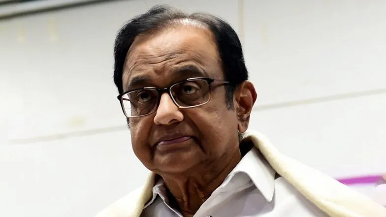  P Chidambaram at AIIMS Hospital!