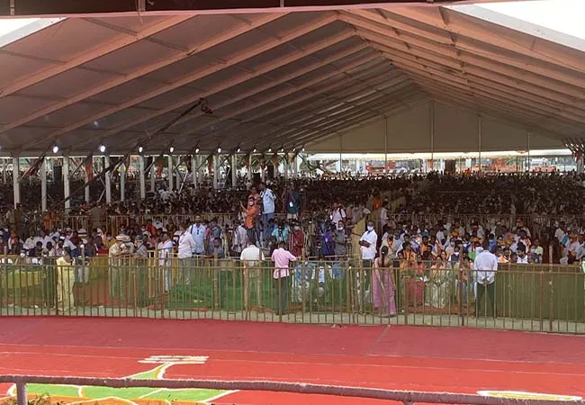 PM NARENDRA MODI ELECTION CAMPAIGN AT PUDUCHERRY 