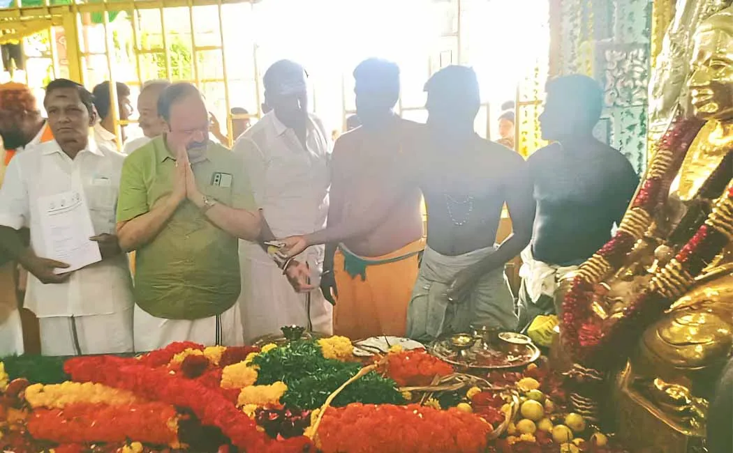  I will not leave until the request is fulfilled-  Pugazhenthi