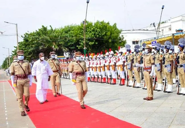 75TH INDEPENDENCE DAY OF INDIA CELEBRATION PUDUCHERRY CHIEF MINISTER SPEECH 