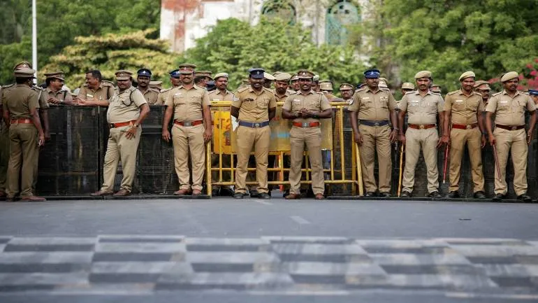 transfer issue in tamilnadu police department include theni district  