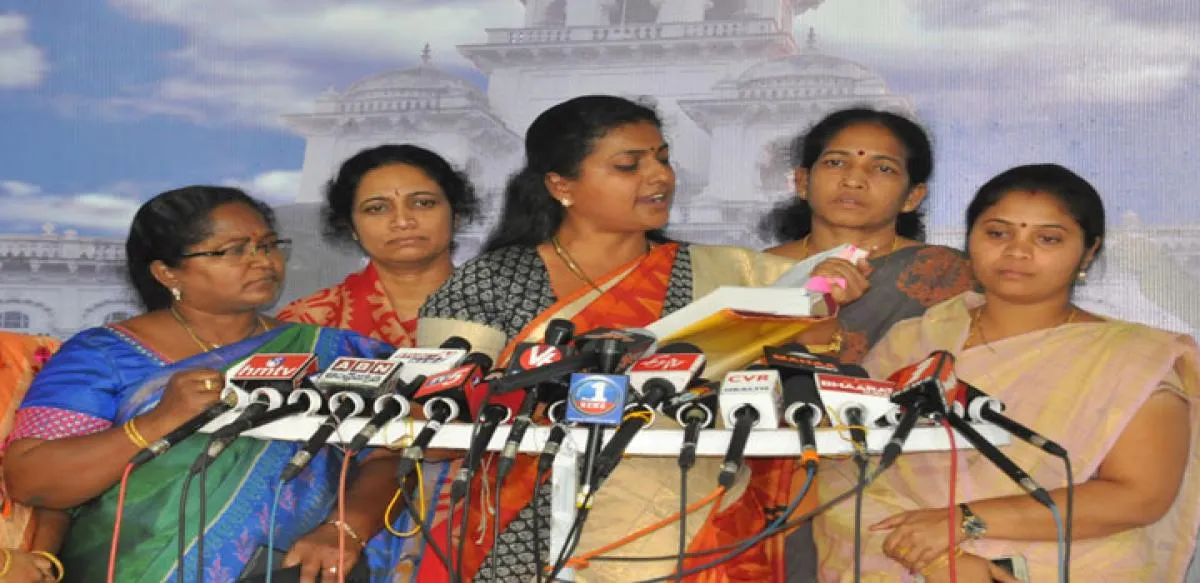 ANDHRA GOVERNMENT PROVIDE ONE POSTING FOR ROJA