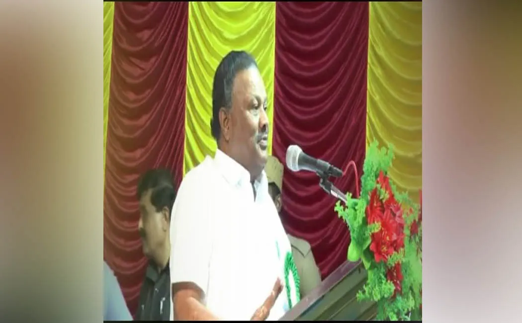THENI SARAL FESTIVAL MINISTER DINDIGUL SREENIVASAN SPEECH 