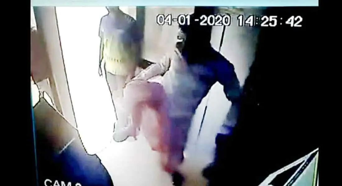 LORRY DRIVER ATTACK ATM MACHINE 